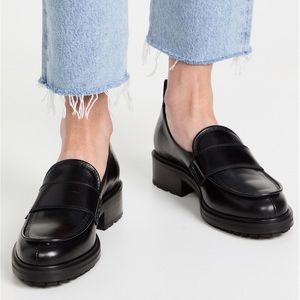 Black Platform Loafer